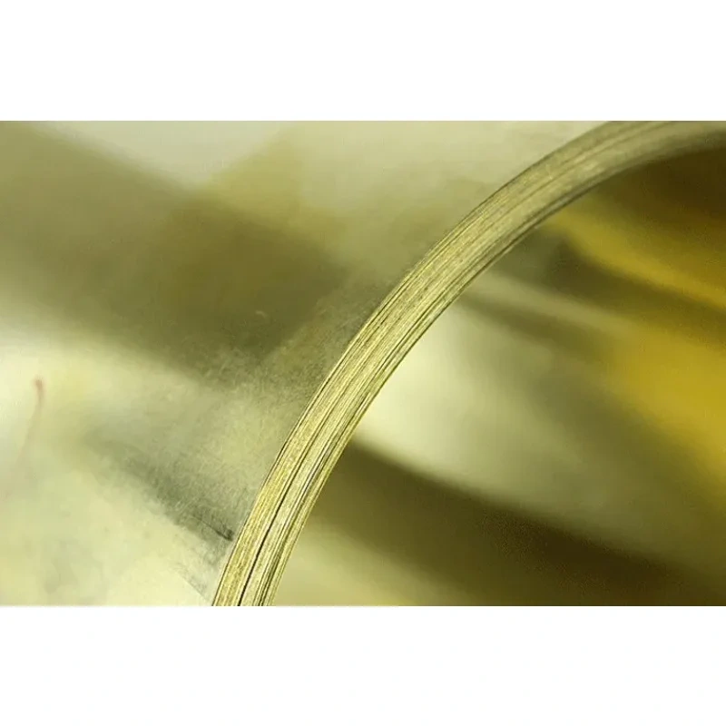 1PC Brass Metal Thin Sheet Foil Plate Thick 0.05/0.1/0.15/0.2/0.3/0.4/0.5/0.6-1mm x 200mm x1000mm