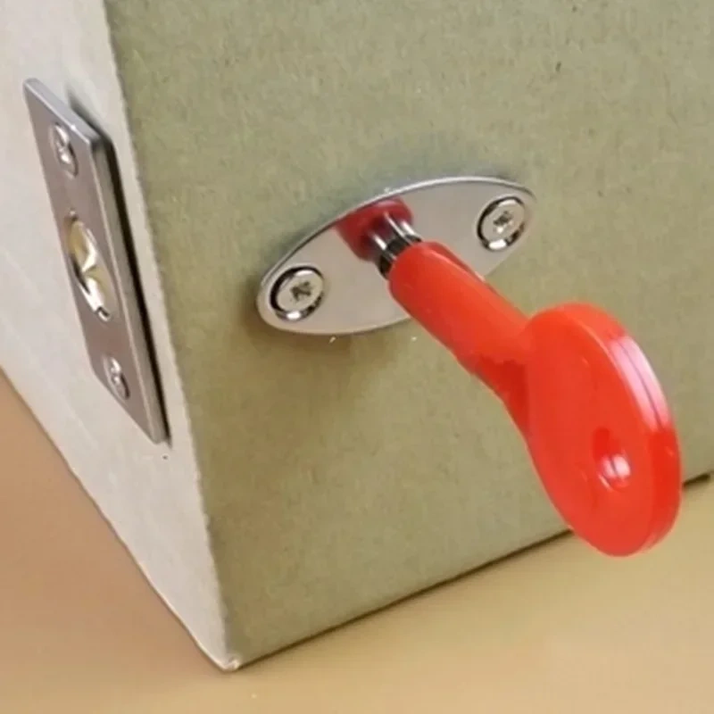 Stainless steel Pipe lock Invisible Mortise  door lock Fire door Escape Aisle Furniture hardware accessories