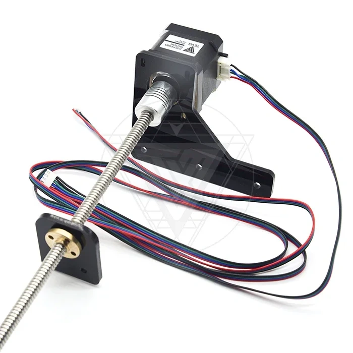 TEVO Dual Z Axis Upgrade Kit Nema 42 step motor & T8*2 lead screw 375 mm with brass nut for Tarantula 3D printer part