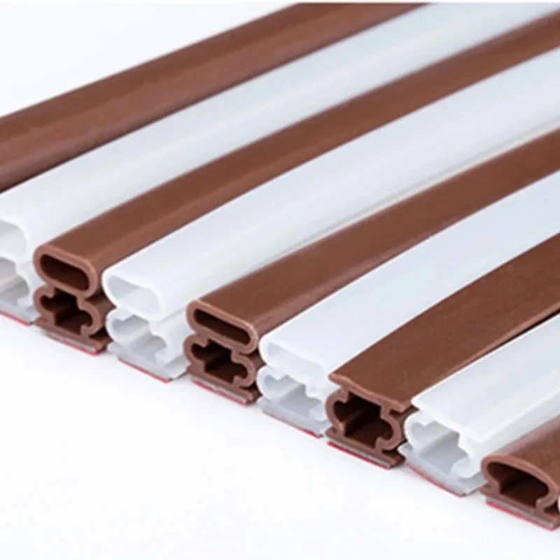 6M Weather Stripping Window Door Self-adhesive Sealing Strip burlete puerta casa espuma mousse acoustica soundproof foam tape