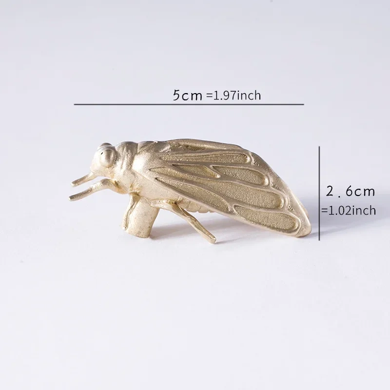Insect Shape/Brass Furniture Handles Door Knobs and Handles for Cabinet Kitchen Cupboard Drawer Pulls Home Decor By 3K