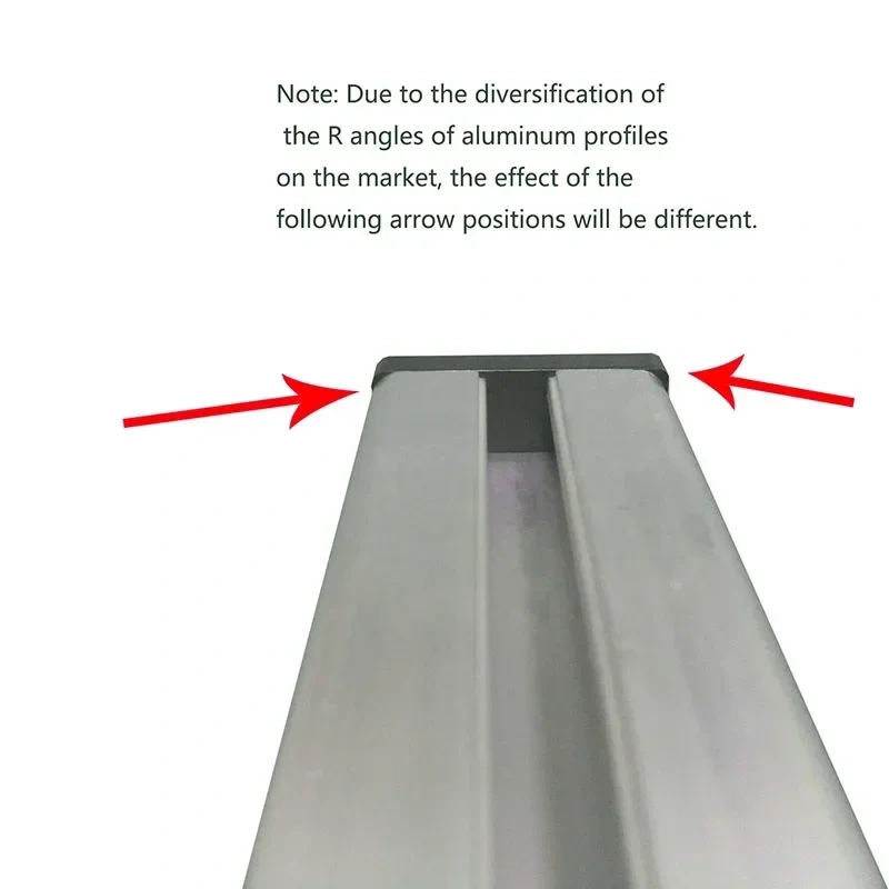 1pc Aluminum Profile End Cap Cover Plate With Single or Double Holes for 2020 2040 3030 3060 4040 4080 6060 EU Aluminum Profiles