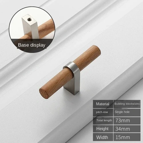 Wood Handles For Furniture Bronze In Cabinet Pulls And Modern Black Kitchen Doors Drawer Kids Gold Adjustable Knobs 96 128 160mm