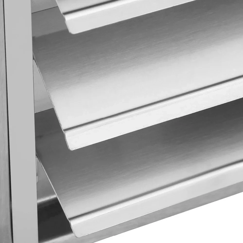 100mm Air Vent Stainless Steel Air Vent Duct Grill Wall Square Tumble Air Outlet Dryer Extractor Ventilation Cover Fan Outlet