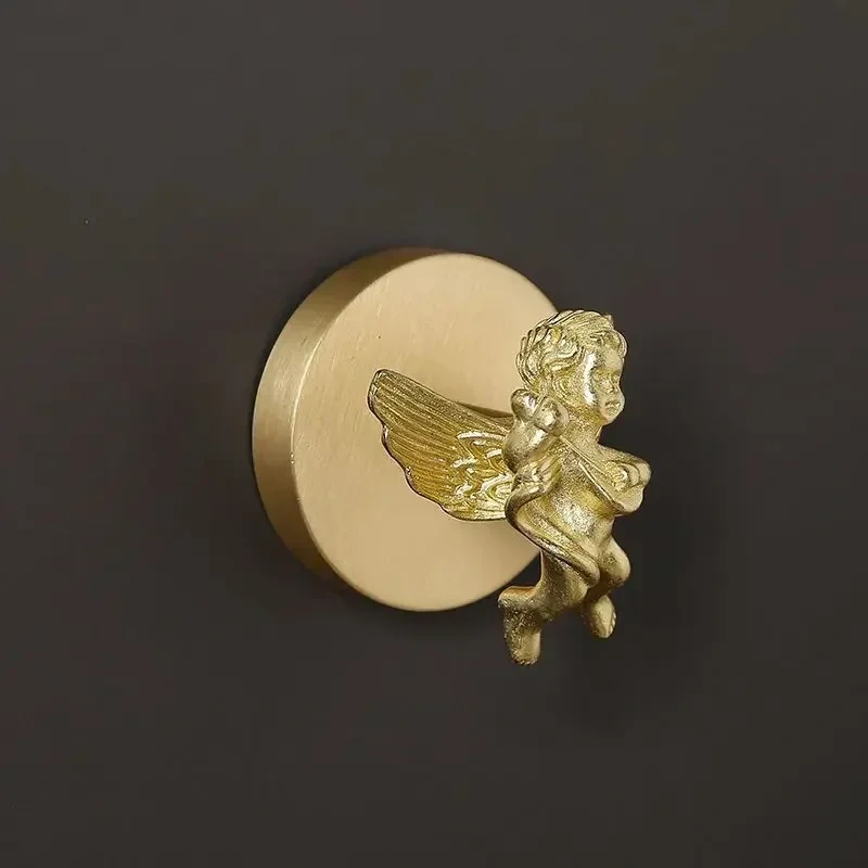 Nordic Retro Brass Muti 3D Animal Design Coat Hook for Porch Bathroom Accessories Wall Hanging Coat Hook Wall Decoration