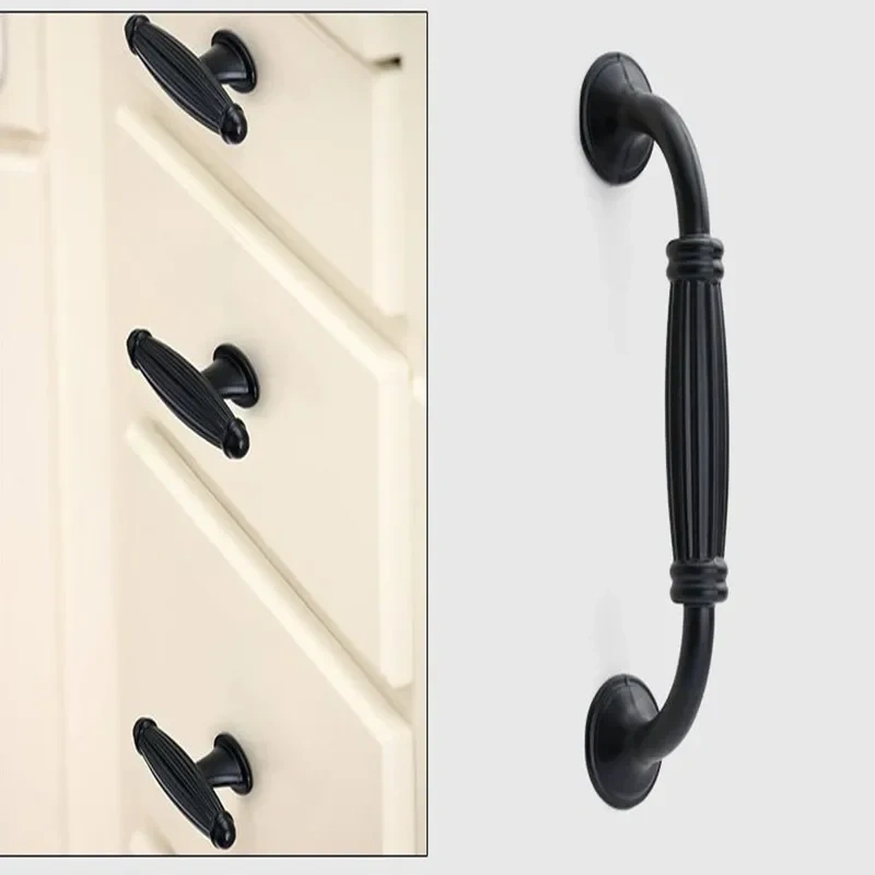 cabinet door knobs Durable Aluminum Alloy Single Hole Door Handle Furniture Drawer knobs Kitchen Cupboard Cabinet Drawer Pull