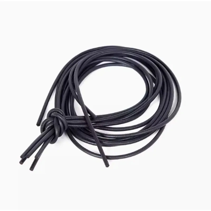 10 meters 7mm DIY O shape car door flexible rubber foam sealing filler strip weatherstrip with steel rope