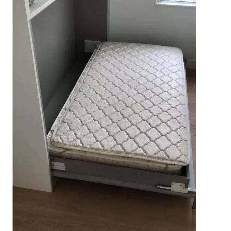 Murphy Wall Bed Hardware Kit Fold Down Bed Mechanism On walls Invisible Lifting Flip Bed Hinges Support Folding Bed Plate Hinge