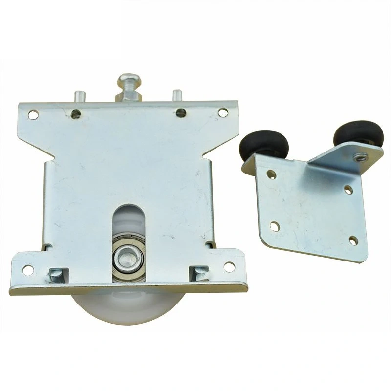 2 Set Sliding Door Pulleys Sliding Door In Kitchen/Toilet Heavy Duty Door Bearing Wheel Furniture Caster Wardrobe Door Rollers