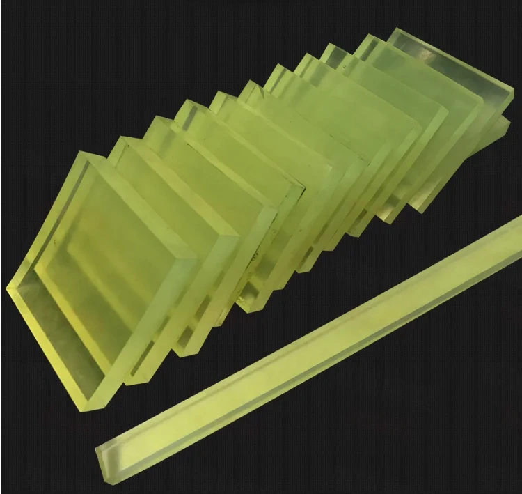 10x10x2cm PU Damping Plate Polyurethane Square Plate Die Cutter Plate Beef Tendon Plate Die Cushion Elastic Rubber Sheet