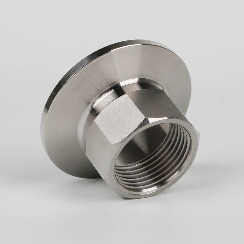 Stainless steel Tri Clamp 50.5/64/77.5mm X  NPT Female adaptor TC Tri clamp Female parts SS304