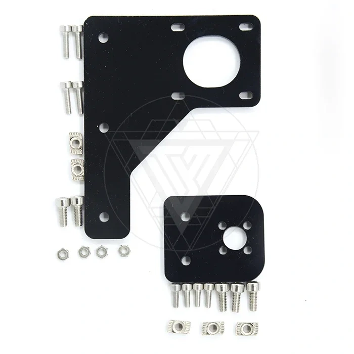 TEVO Dual Z Axis Upgrade Kit Nema 42 step motor & T8*2 lead screw 375 mm with brass nut for Tarantula 3D printer part