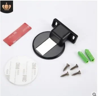 Magnetic Door Holder Stopper Invisible Doorstop Wall Floor Mount Safety Catch Stainless Steel Door Suction Bedroom Supplies