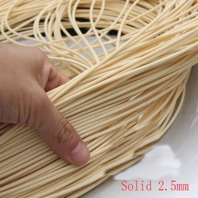 Round furniture PE rattan plastic imitation synthetic rattan weaving raw material for outdoor table chair basket component