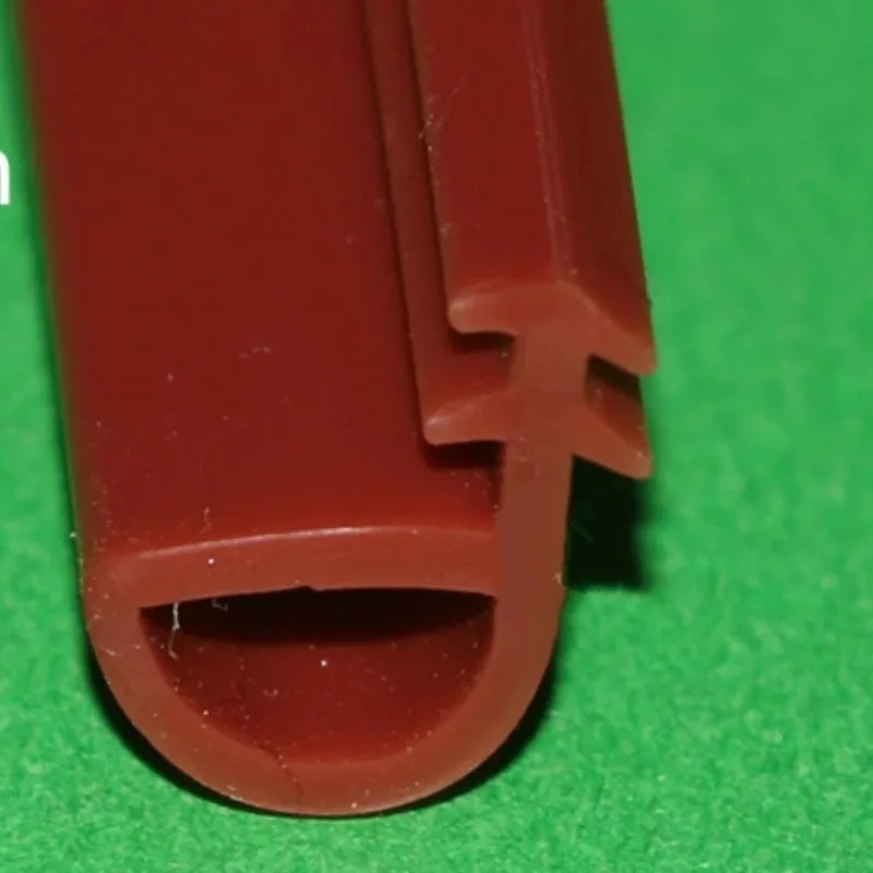 5*8mm 10M Silicone rubber sealing strips crash soundproof door thong strip security door/ window sealed slot type