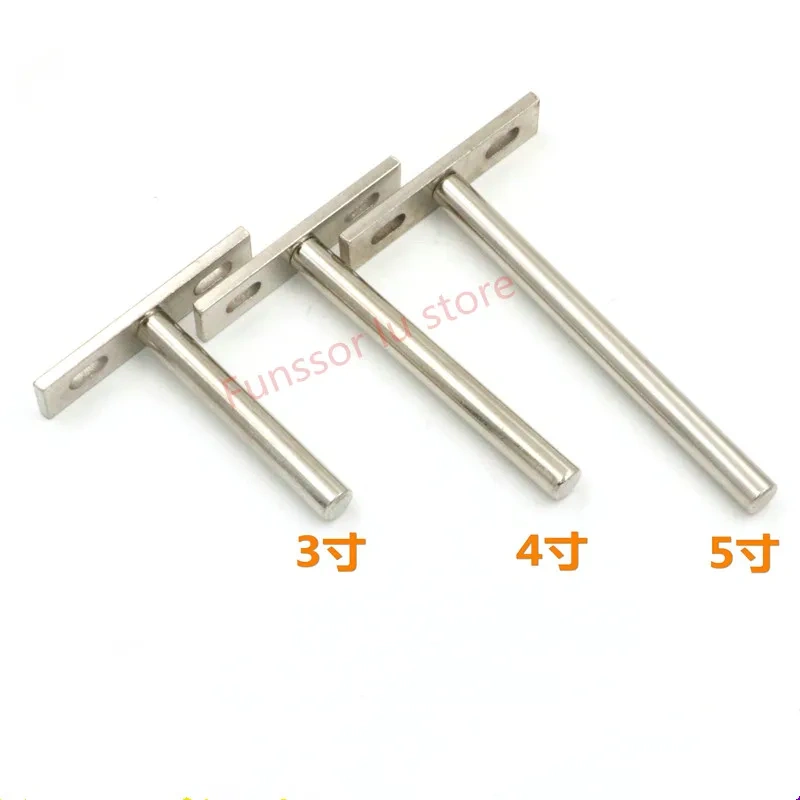 Hidden layer board care Invisible shelf bracket Slotted Folding Shelf Support Bracket T Shape Shelf Bracket Cold Rolled Brackets