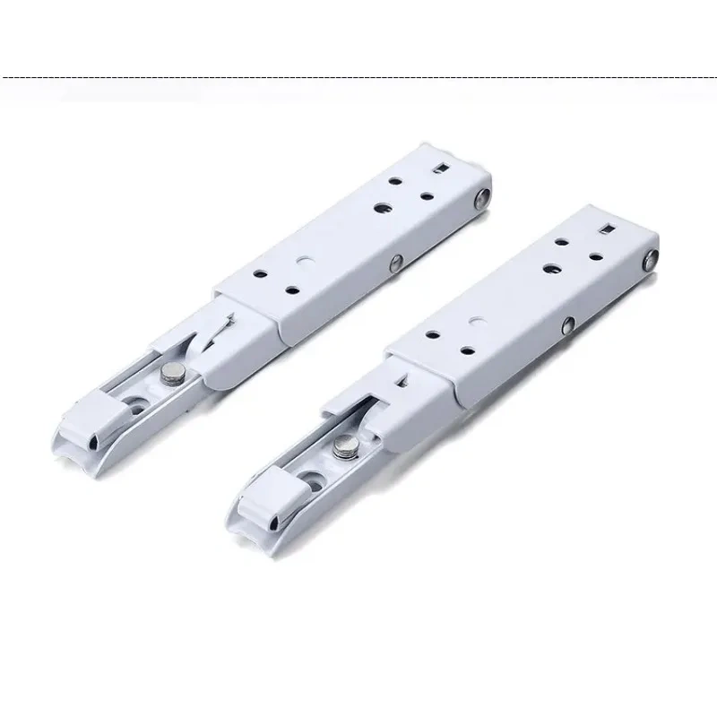 2pcs Folding Shelf Brackets Heavy Duty Stainless Steel Collapsible Shelf Bracket for Table Work Space Saving DIY Bracket