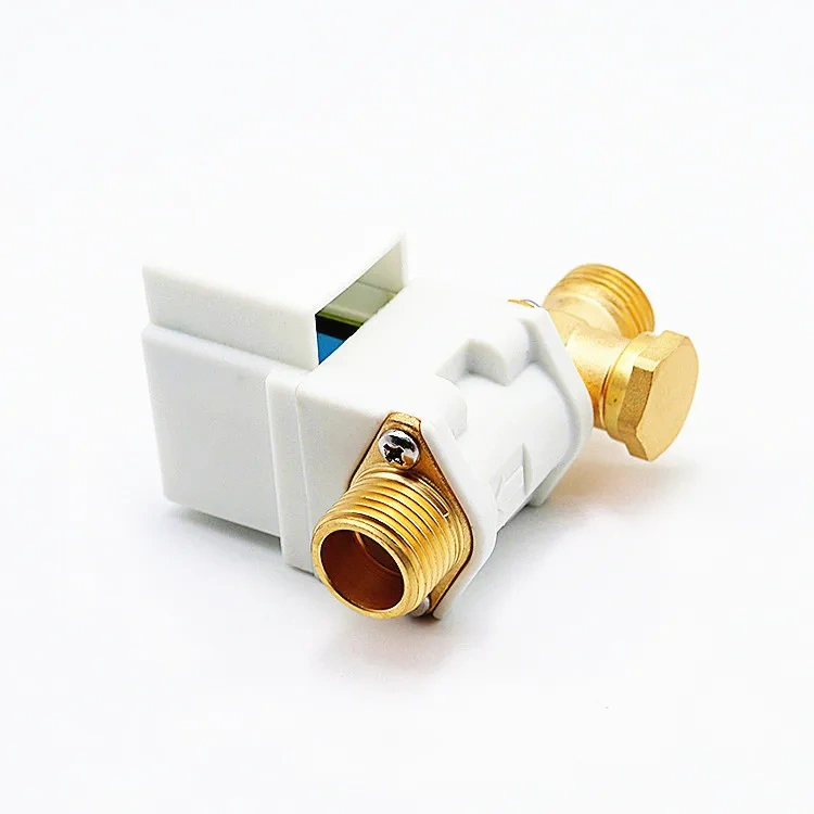 1pc Practical 1/2"  Electric Solenoid Valve 12V DC 250mA 0.02 - 0.8Mpa for Water Air N/C Normally Closed Solenoid Valves