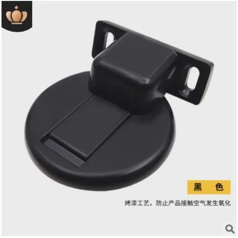 Magnetic Door Holder Stopper Invisible Doorstop Wall Floor Mount Safety Catch Stainless Steel Door Suction Bedroom Supplies