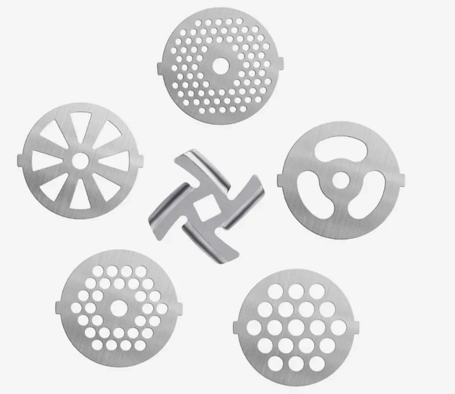 5# Meat Grinder Blade  Blade Steel Meat Grinder Plate Cutting Plate For Meat Food Cutting Grinding Machine Parts Accessories