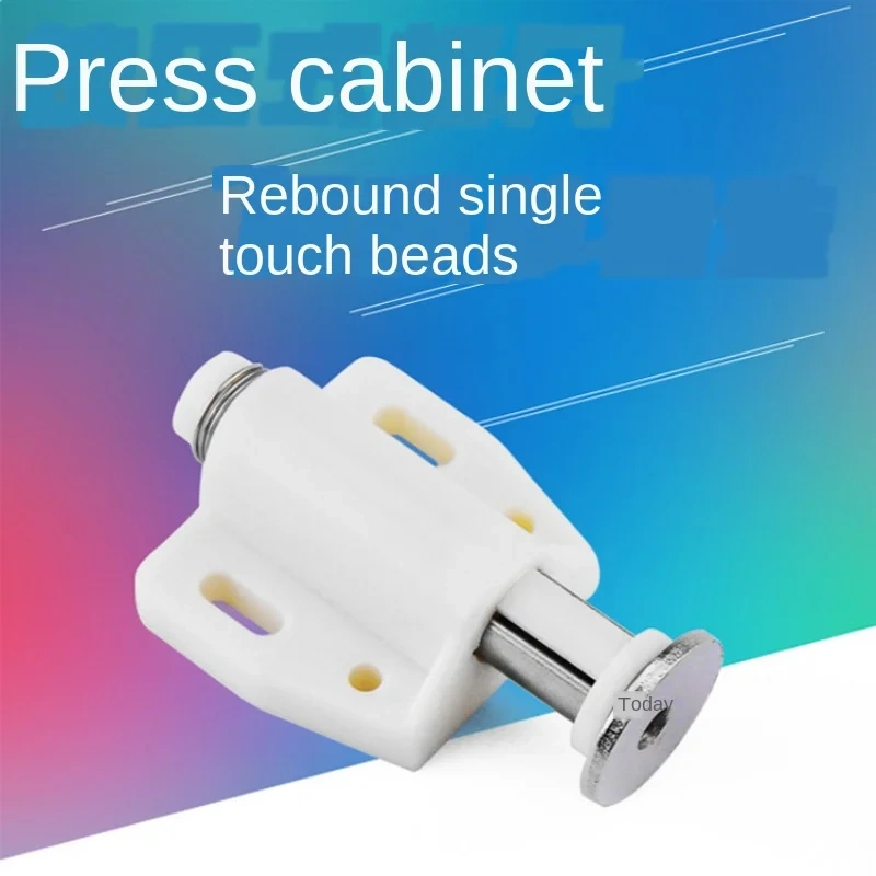 2x Cabinet  Stopper Strong Magnetic Push to Open Touch Catch StopQuiet Damper Self-Aligning Cabinet Kitchen door cupboard Magnet