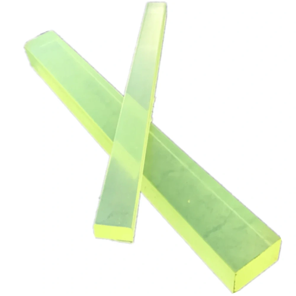 0.5m Solid Polyurethane Square Bar Rubber Block rectangle 20 25 30 35 40 45 50 55 60mm High temperature resistance Beef tendon