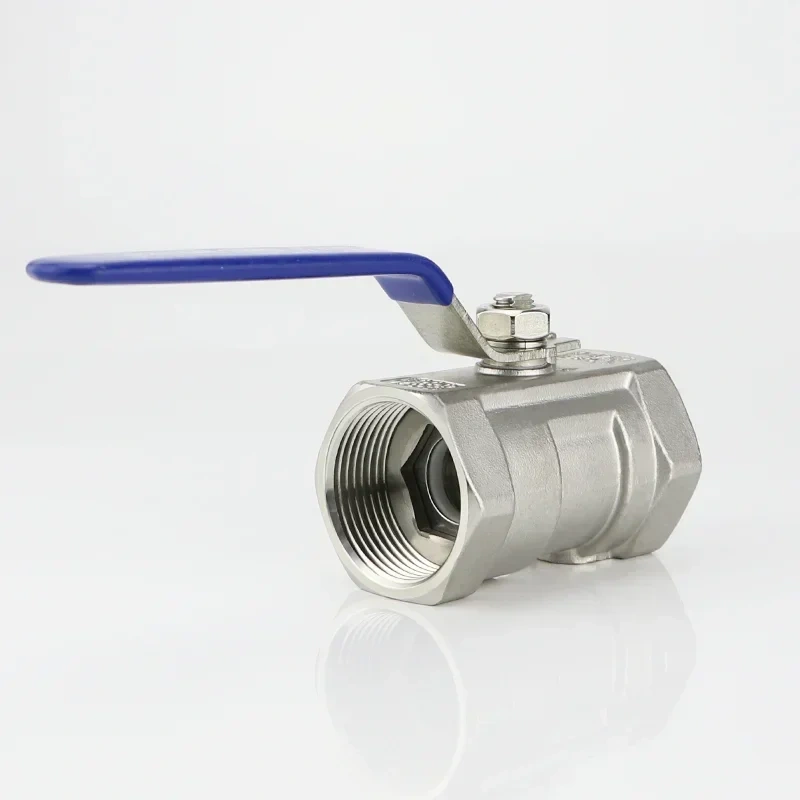 1/4" 3/8" 3/4" 1" 1-1/4"1-1/2" 2” BSPT Stainless Steel SS304 Pipe Ball Valve Female Threaded Sanitary ON-OFF Ball Valve Straight