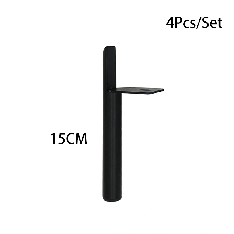 4pcs Metal Furniture Table Legs Sofa Feet Cupboard Cabinet TV Cabinet Feet 13/15/18CM Stool Chair Leg Feet
