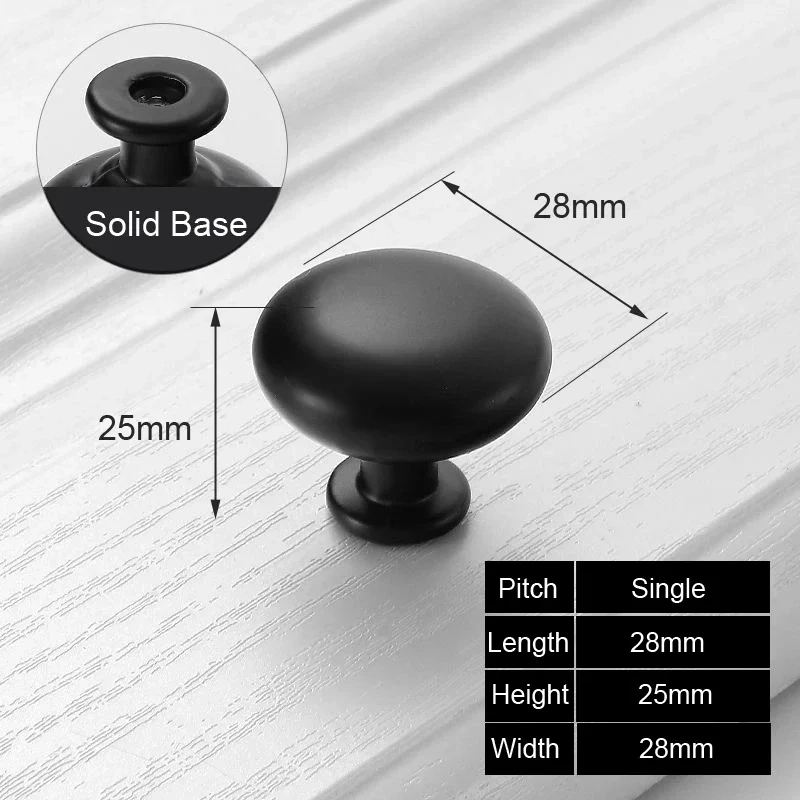 Black Handles for Furniture Cabinet Knobs and Handles Kitchen Handle Drawer Knobs Cabinet Pulls Cupboard Handles Knobs