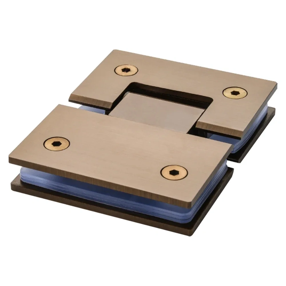 180 Degrees Showcase Clip 304 Stainless Steel Heavy Duty Glass Bracket Clamp Shower Door Hinge Furniture Hinge Replacement Parts