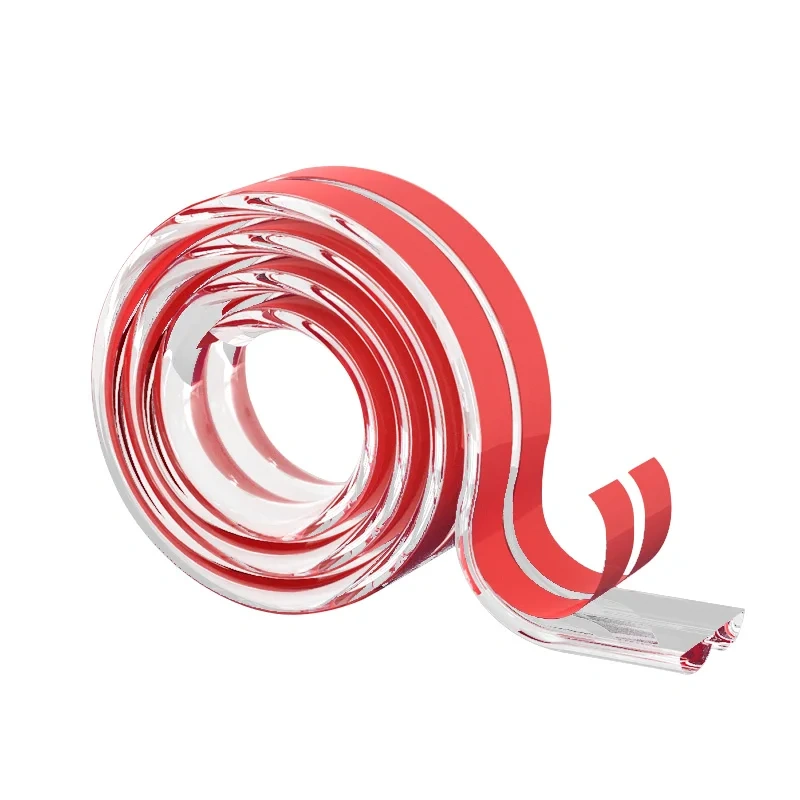 Transparent Corner Protector Strip With Double-Sided Tape Anti-Bumb Kids Safety Table Edge Furniture Guard Corner Protectors