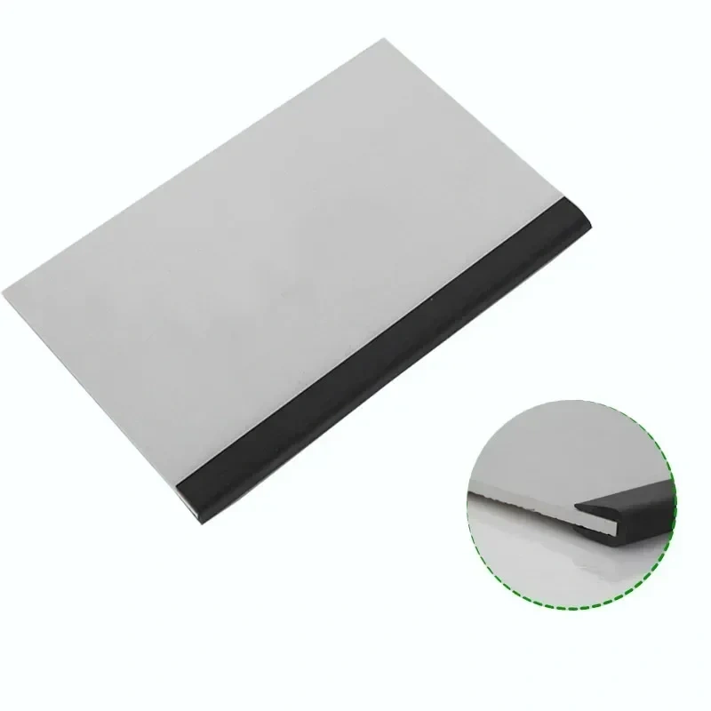 Rubber U Strip Edge Shield Encloser Bound Glass Metal Wood Panel Board Sheet forGlass Metal Wood Panel Board Sheet Cabinet