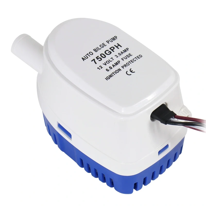Automatic Bilge Pump DC 12V/24V 1100GPH Submersible Water Electric Pump With Float Switch For Yacht Marine Boat Solarr Seaplane