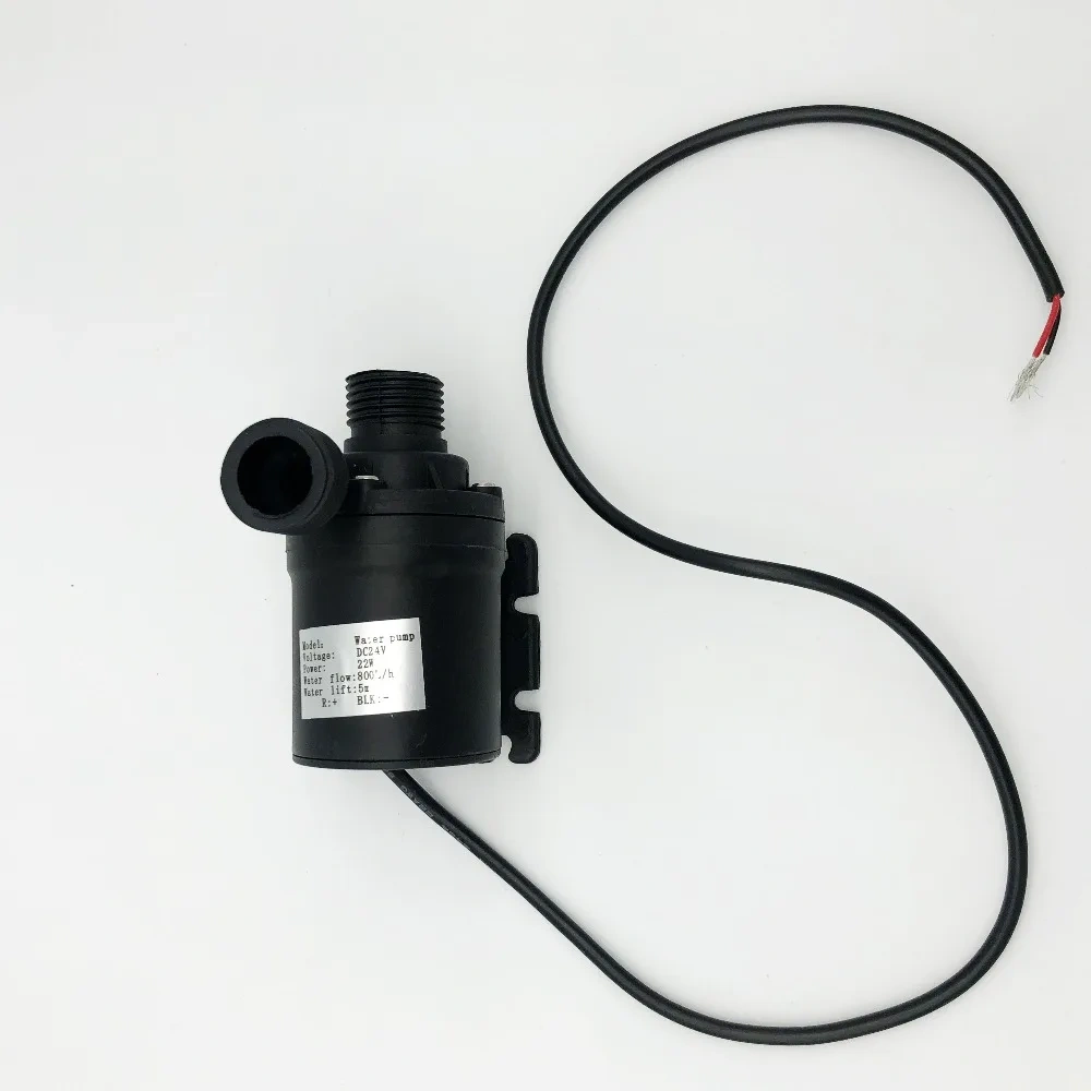 800L/H 5m DC 12V 24V Solar Brushless Motor Water Circulation Water Pump