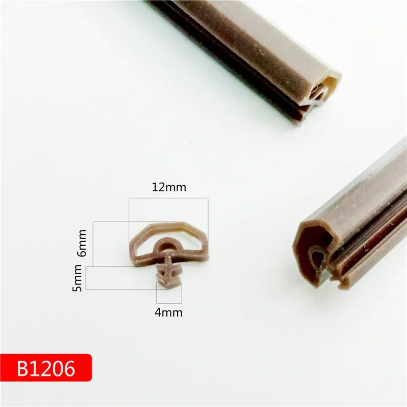 1m new generation of silicon rubber sealing strips crash soundproof door thong strip door/window sealed slot type square premium