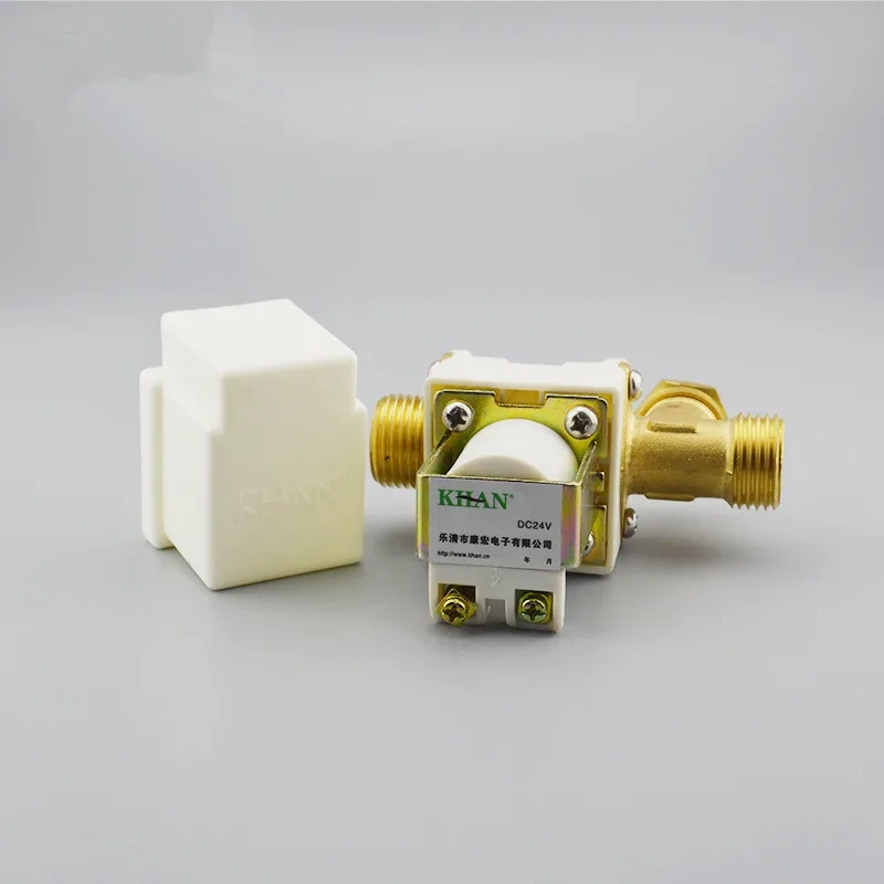 1pc Practical 1/2"  Electric Solenoid Valve 12V DC 250mA 0.02 - 0.8Mpa for Water Air N/C Normally Closed Solenoid Valves