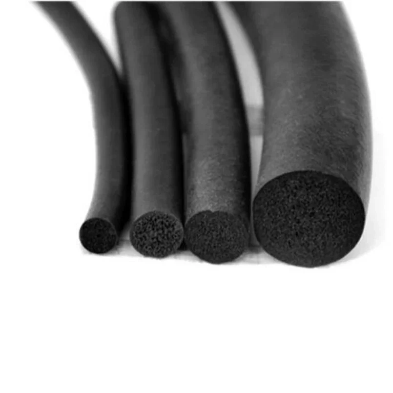 5 M epdm black O auto door seal protector car door rubber foam sealing filler strip weatherstrip  round EPDM rubber foaming
