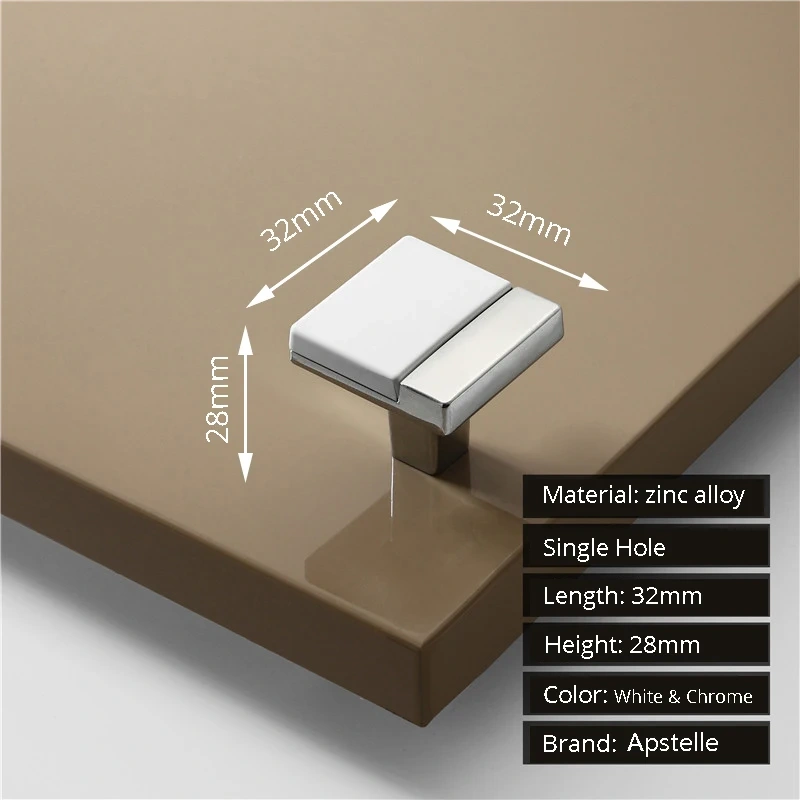 Zinc Alloy Modern Gold Black Chrome Kitchen Handle Fashion Gold Kitchen Handles Cabinet Drawer Dresser Knobs Door Hardware