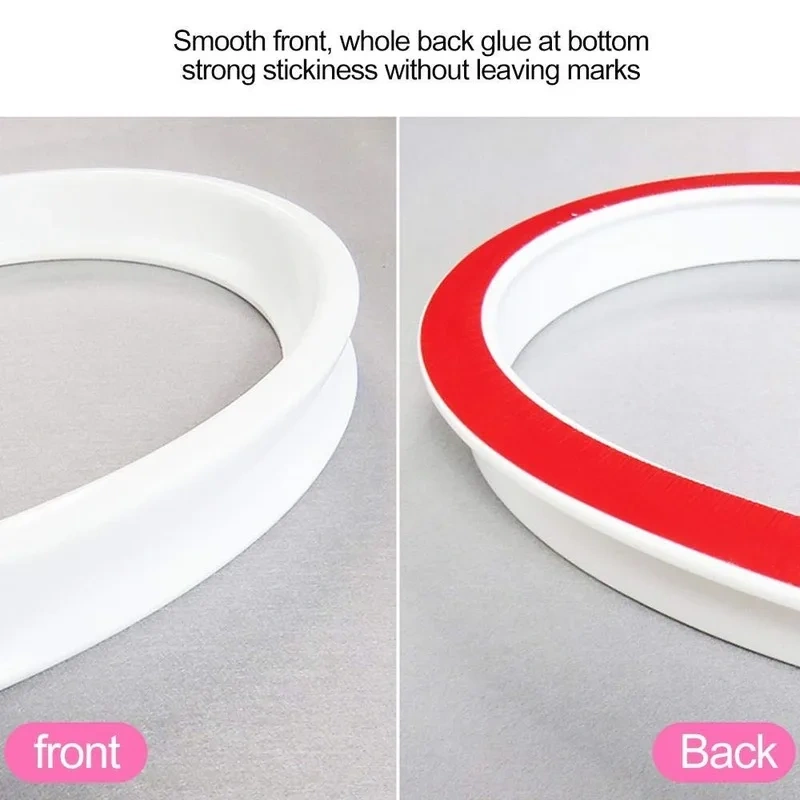 50mm High Bendable Shower Water Dam Bathroom Stopper Barrier and Retention System Dry and Wet Separation Flood Threshold Blocker
