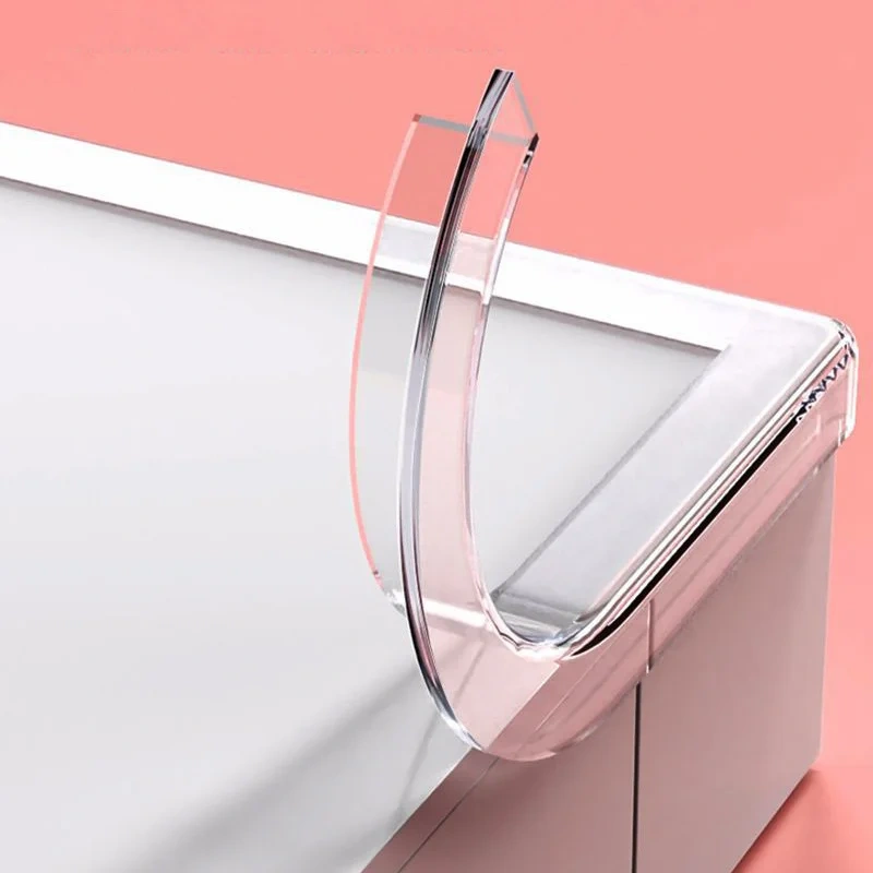 Transparent Corner Protector Strip With Double-Sided Tape Anti-Bumb Kids Safety Table Edge Furniture Guard Corner Protectors