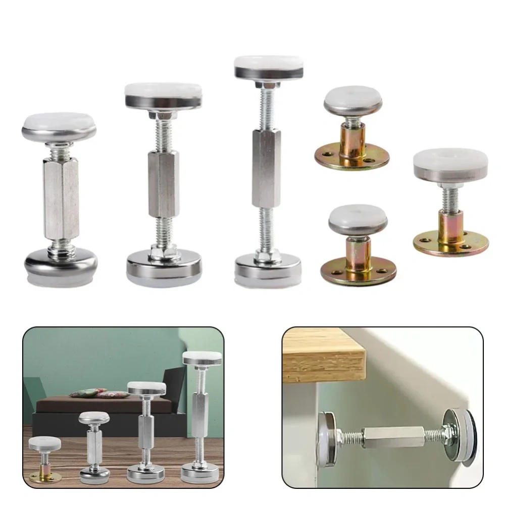 Adjustable Headboard Stoppers Bed Frame Prevent Loosening Anti-Shake Fixer For Cabinets Sofas Hardware Top Wall Stabilizer