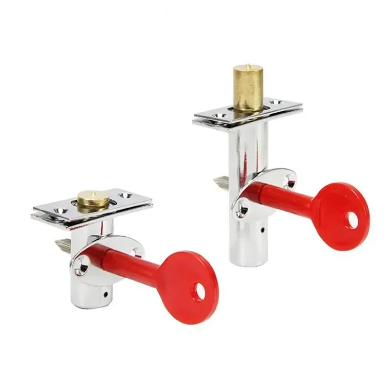 Stainless steel Pipe lock Invisible Mortise  door lock Fire door Escape Aisle Furniture hardware accessories