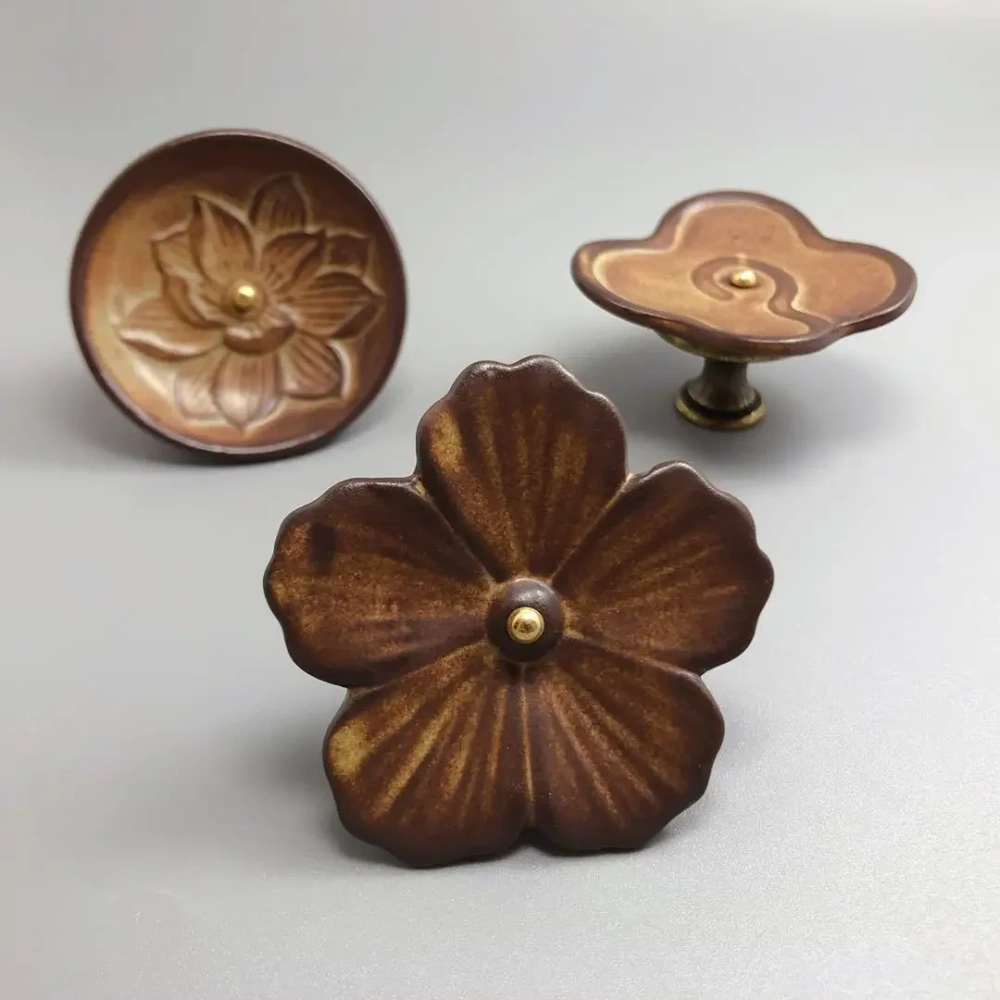 Ceramic Cabinet Drawer Handle  Creative Handle Furniture Accessories