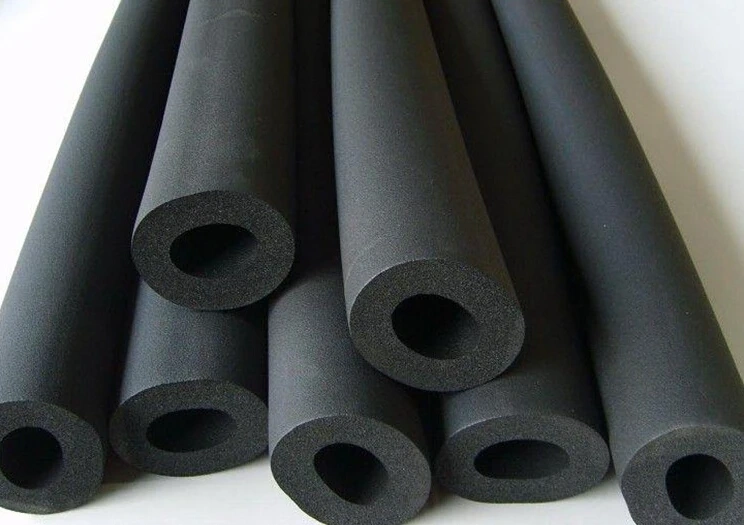 Sponge Rubber Pipe Thermal Insulation Tubular Pipeline Holder ID 6 10 13 16 20 25 32 40 50 63 75 90 110 x 7 9 15 20mm 1.6-1.8m