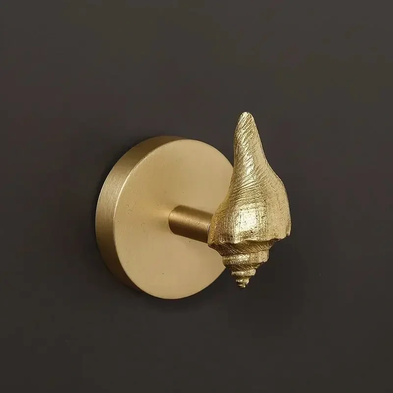 Nordic Retro Brass Muti 3D Animal Design Coat Hook for Porch Bathroom Accessories Wall Hanging Coat Hook Wall Decoration