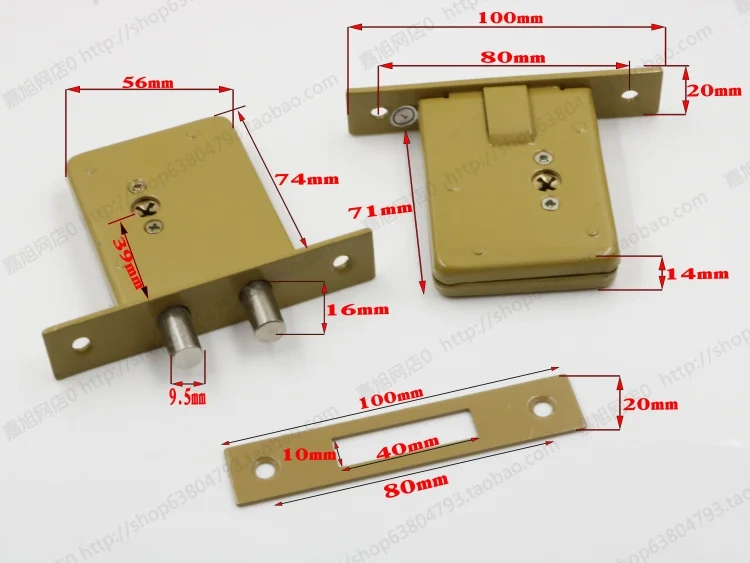 DeadBolt Invisible Locks prevent lock picking double bar invisible  mortise tubewell security Mortice locks