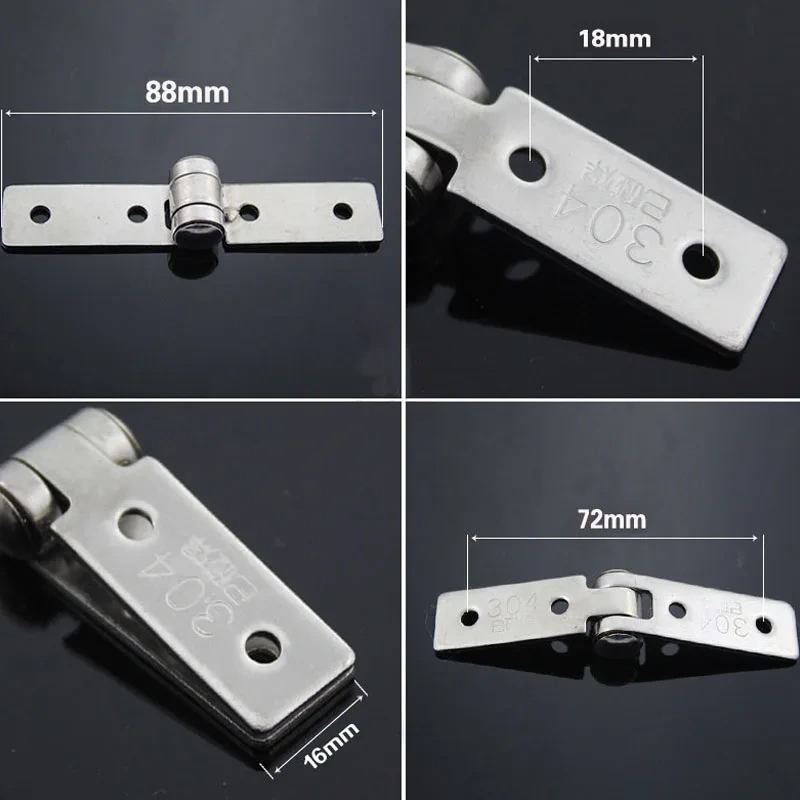 1Pc Stainless Steel Nothing Frame Hinge Fold Nothing Frame Balcony Window Hinge Hinge Nothing Frame Doors And Parts Resist Crack