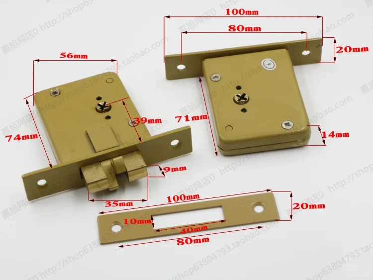 DeadBolt Invisible Locks prevent lock picking double bar invisible  mortise tubewell security Mortice locks