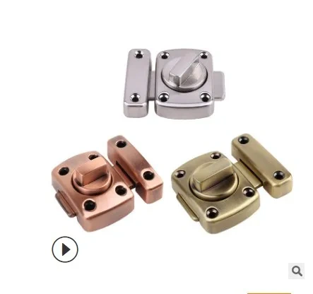 Home Safety Privacy WC Latch Vacant Engaged Door Lock Toilet Shower cubicles  Bathroom Turn Twist Bolt Privacy Catch Latch