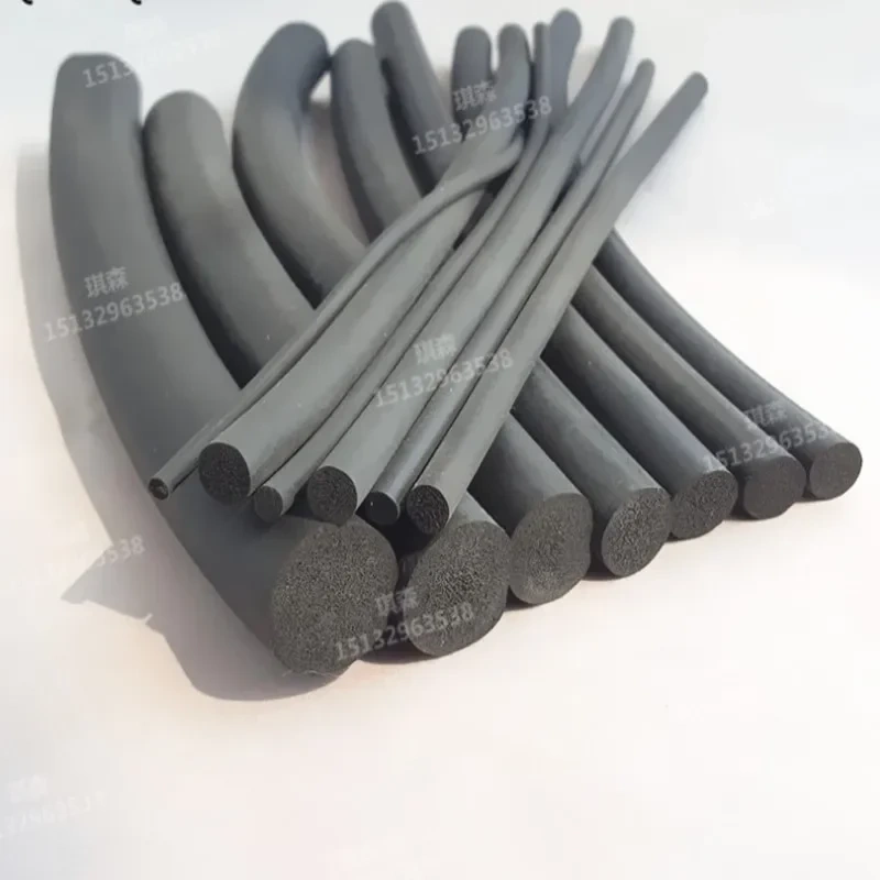 5 M epdm black O auto door seal protector car door rubber foam sealing filler strip weatherstrip  round EPDM rubber foaming